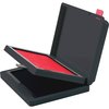 Identity Group Two-Color Stamp Pad with Ink Refill, 2 3/8 x 4, Red/Black 6193